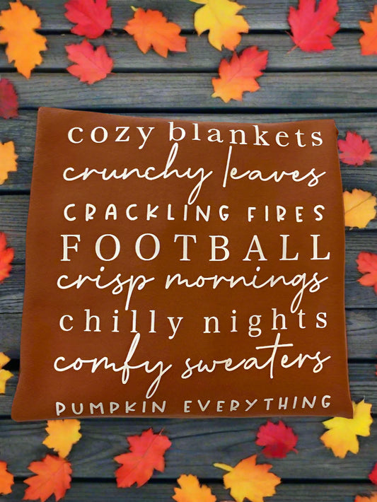 Cozy Blankets Adult Crewneck