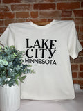 Lake City Minnesota Adult Short Sleeve Tee by Bella + Canvas